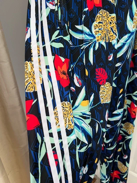 Adidas Original X HER London track pants with side zip hem - Picture 3 of 9